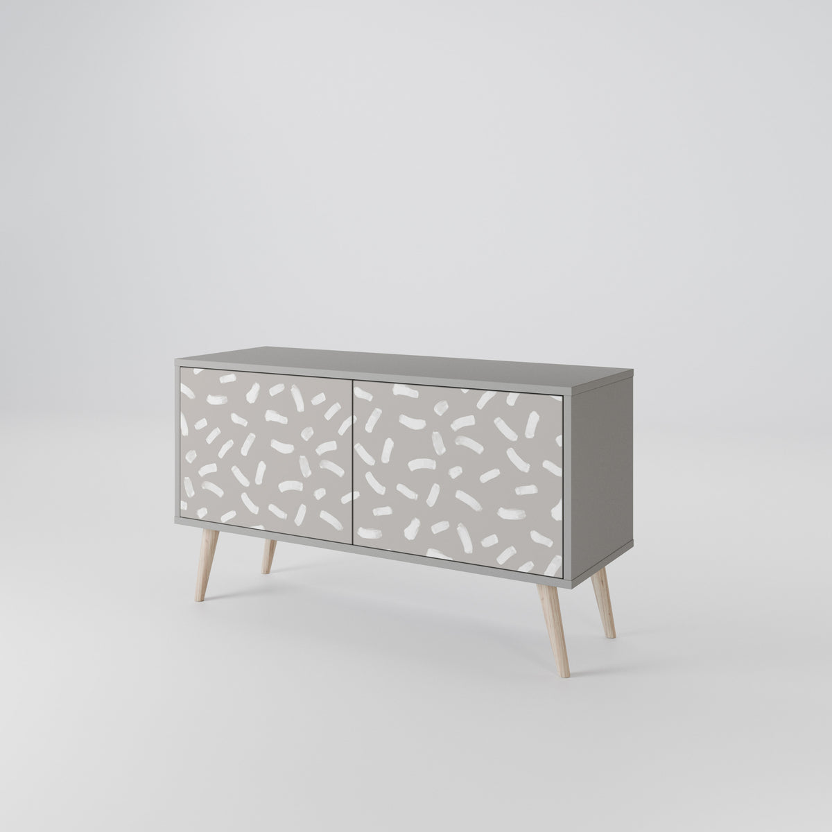 PASSING SECONDS Compact 2-Door TV Cabinet
