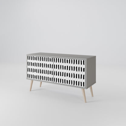 NIGHTY MELODIES Compact 2-Door TV Cabinet