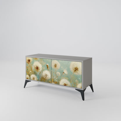 DREAMY MEADOW Compact 2-Door TV Cabinet