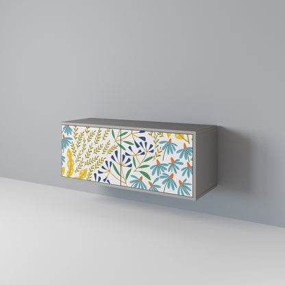 HELLO SPRING Compact 2-Door TV Cabinet