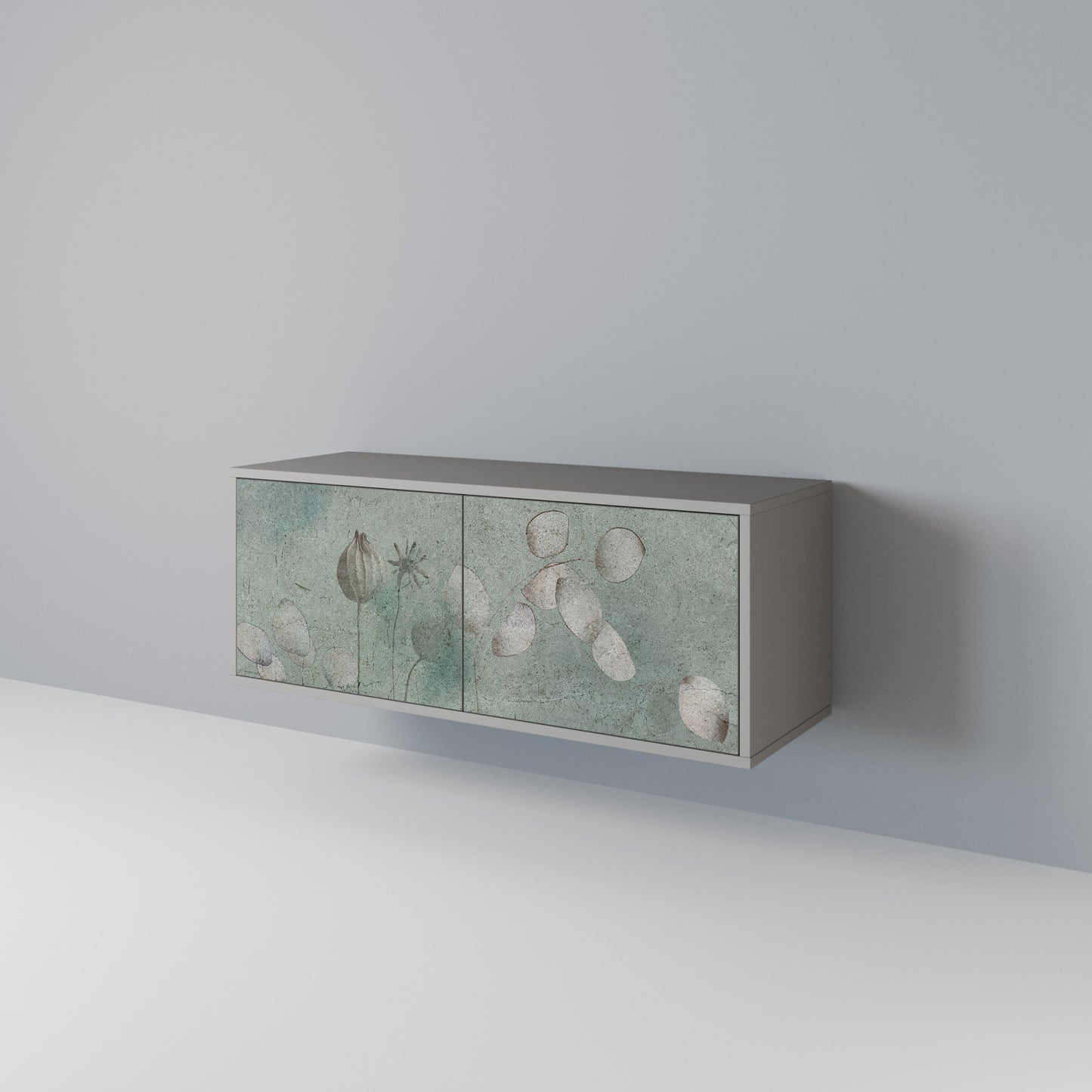 NIGHT LADY Compact 2-Door TV Cabinet
