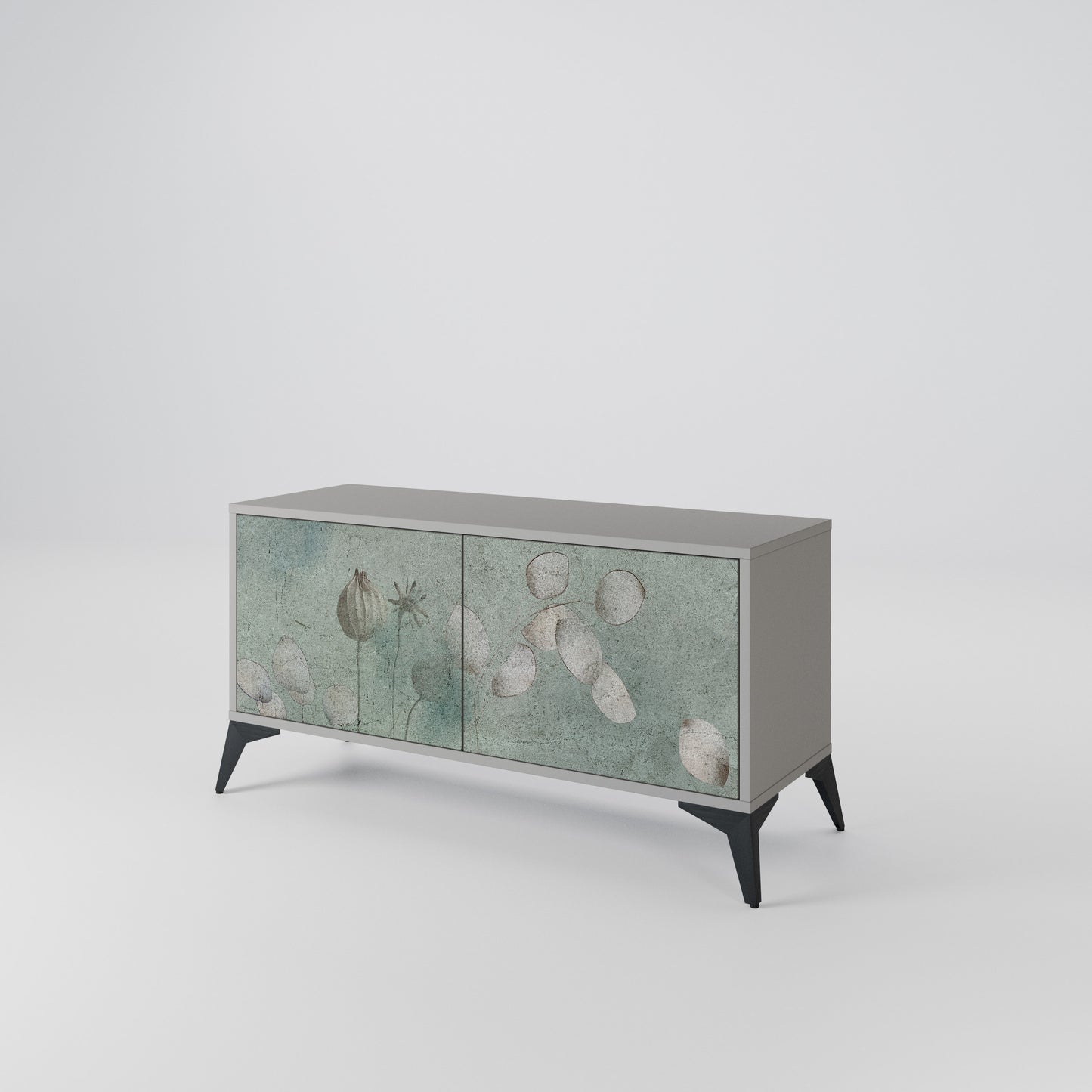 NIGHT LADY Compact 2-Door TV Cabinet