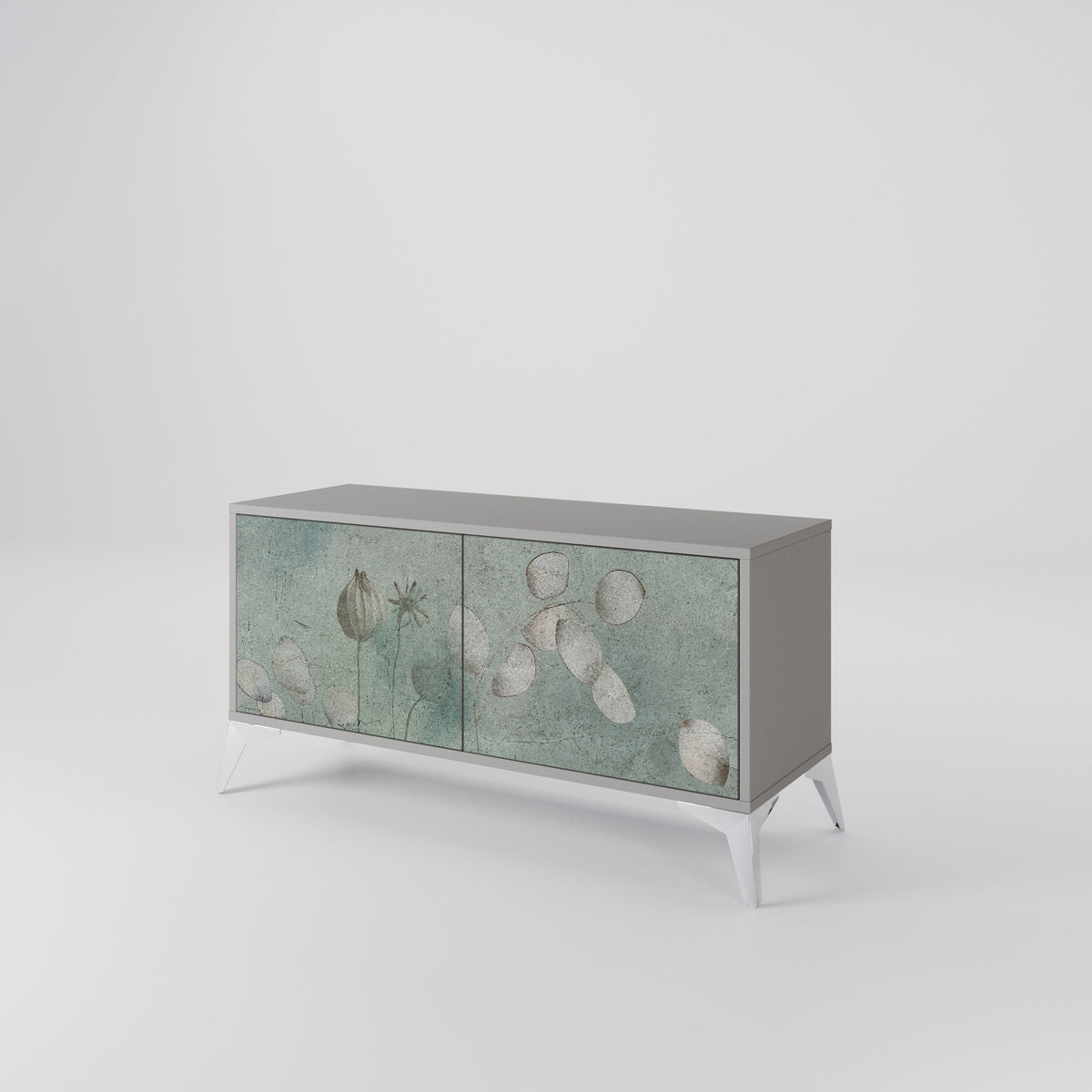 NIGHT LADY Compact 2-Door TV Cabinet