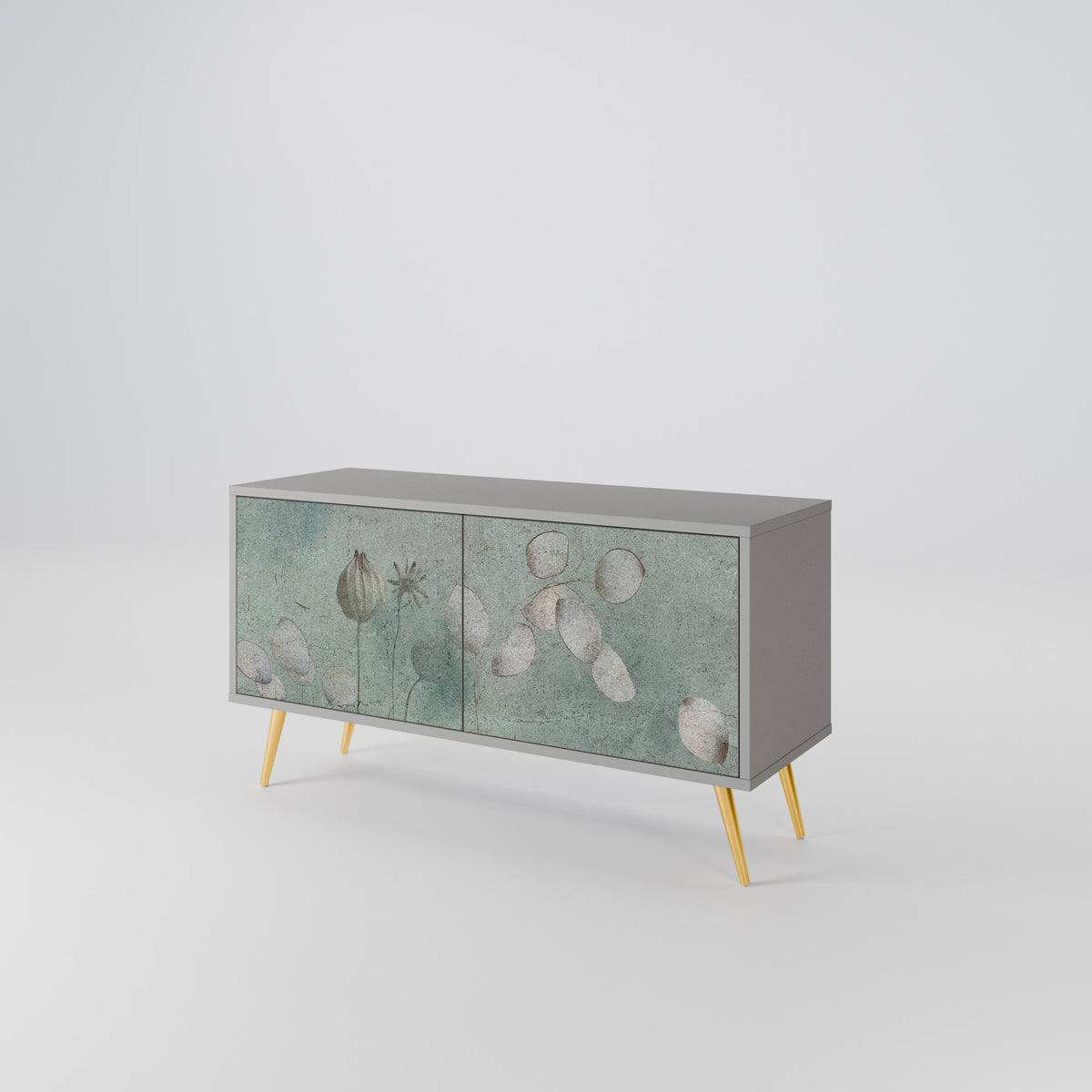NIGHT LADY Compact 2-Door TV Cabinet