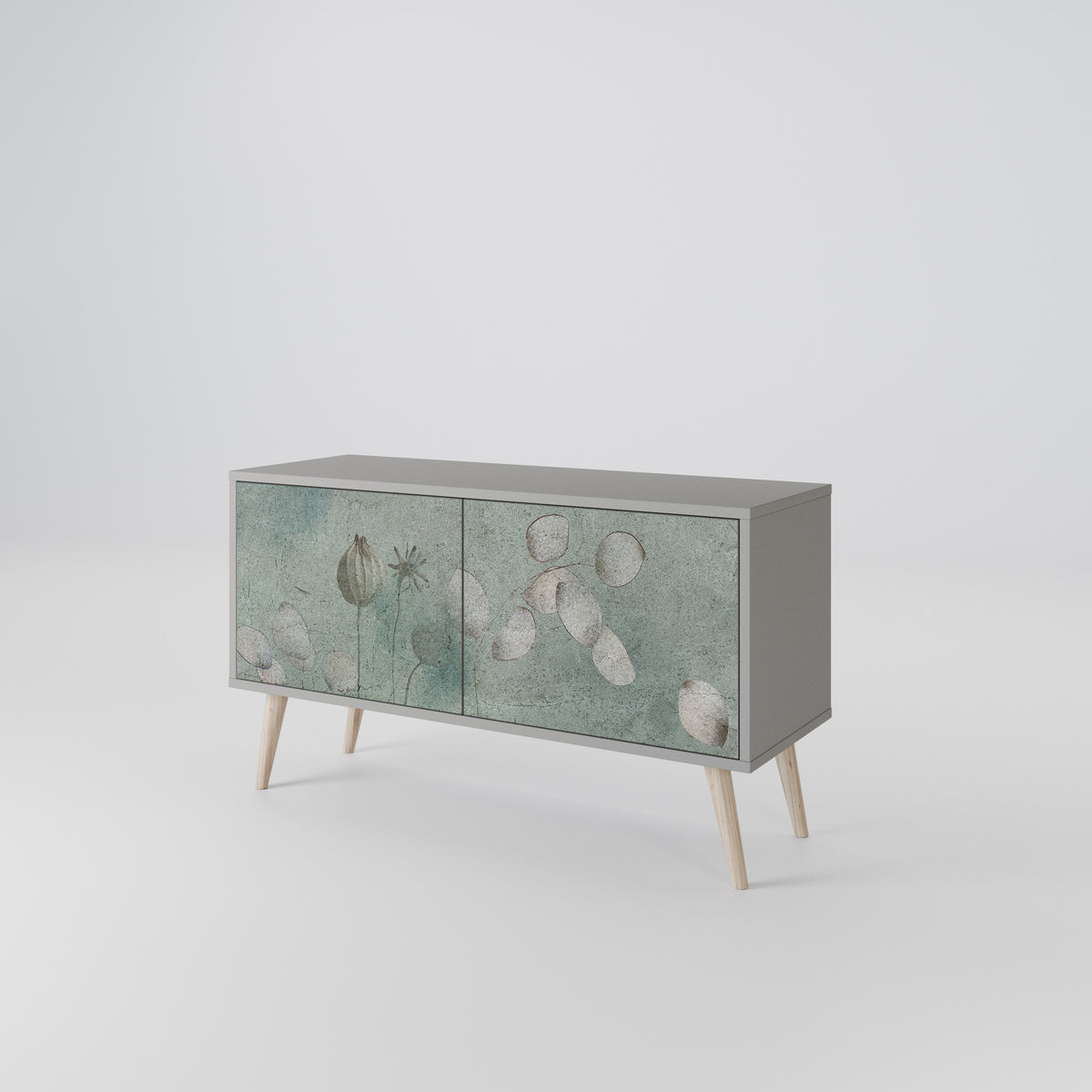 NIGHT LADY Compact 2-Door TV Cabinet