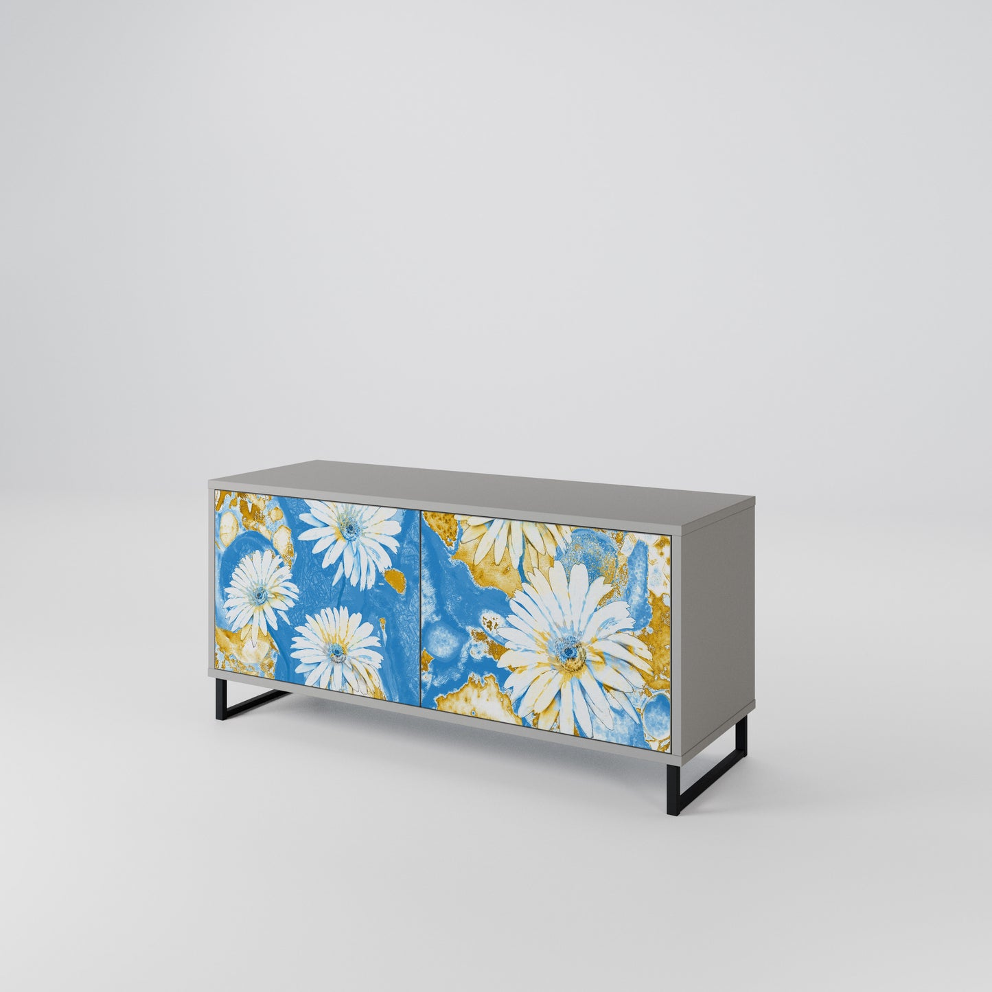 DAISY LUXE Compact 2-Door TV Cabinet