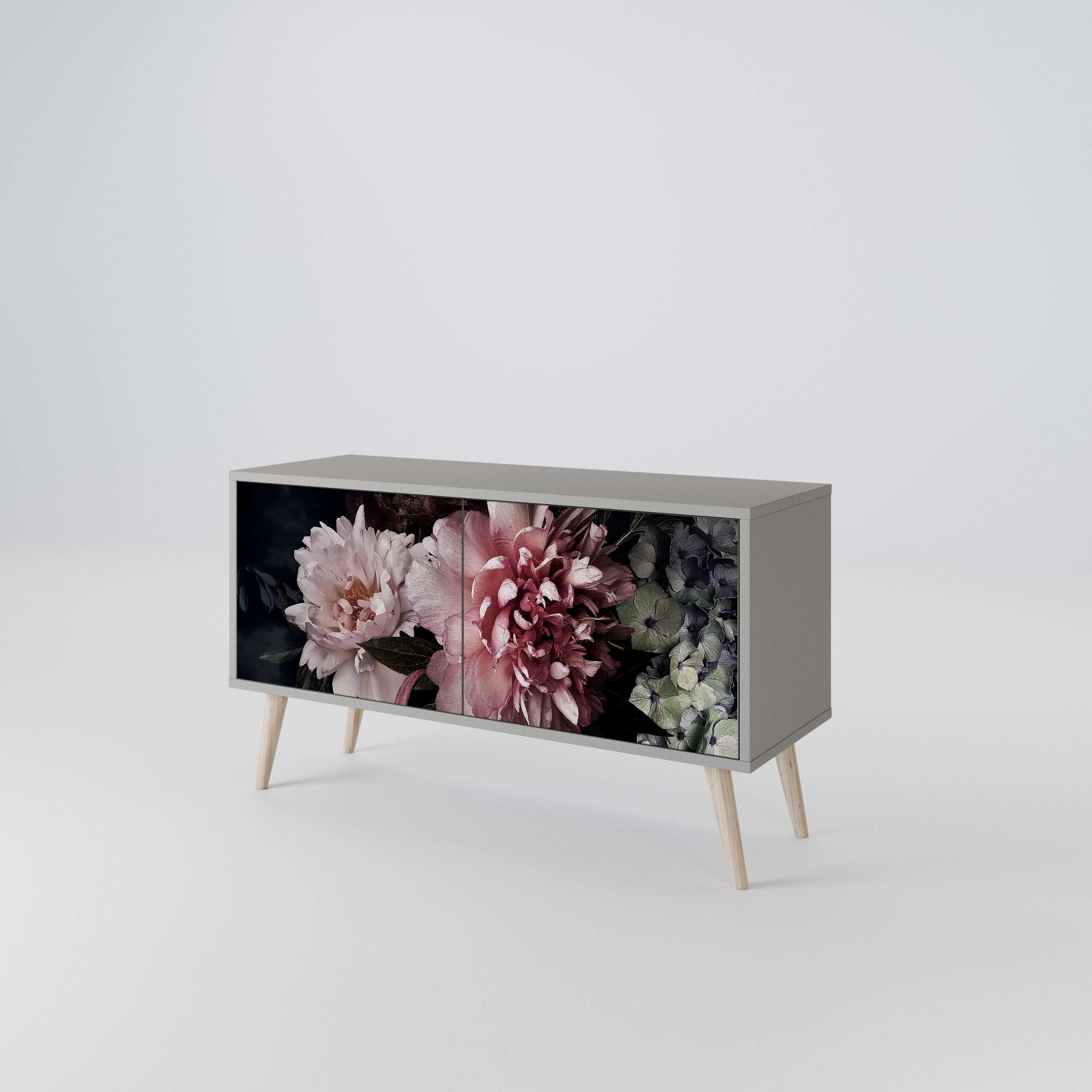 PURE BLOSSOM Compact 2-Door TV Cabinet