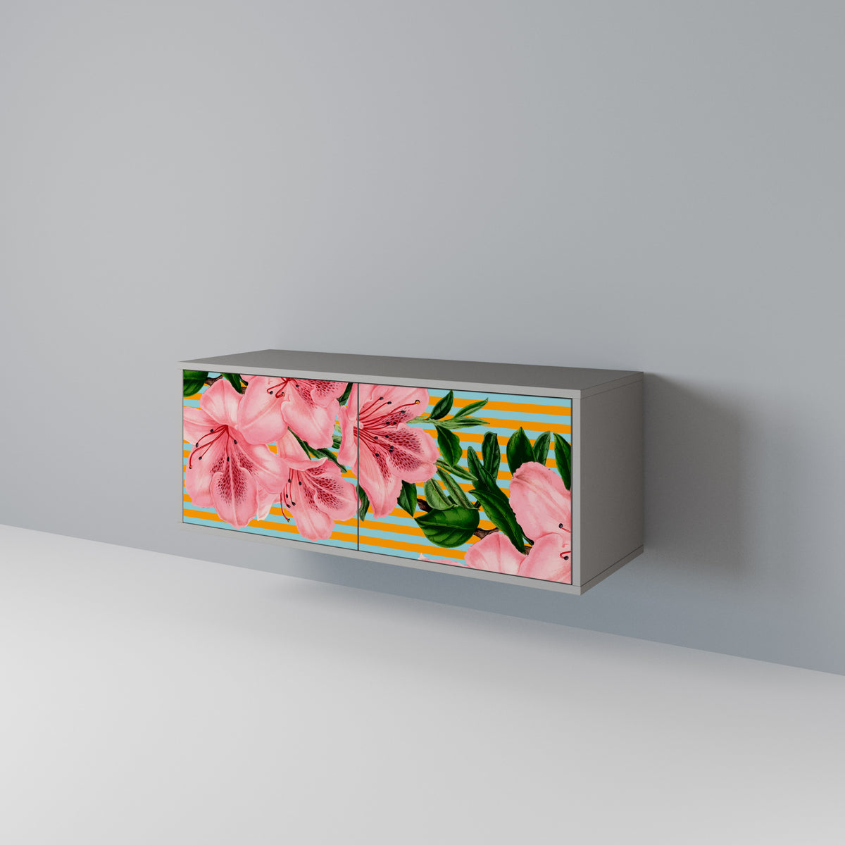 FRAGILE BEAUTY Compact 2-Door TV Cabinet