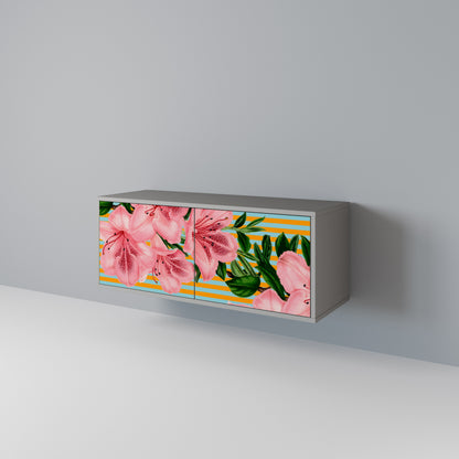 FRAGILE BEAUTY Compact 2-Door TV Cabinet