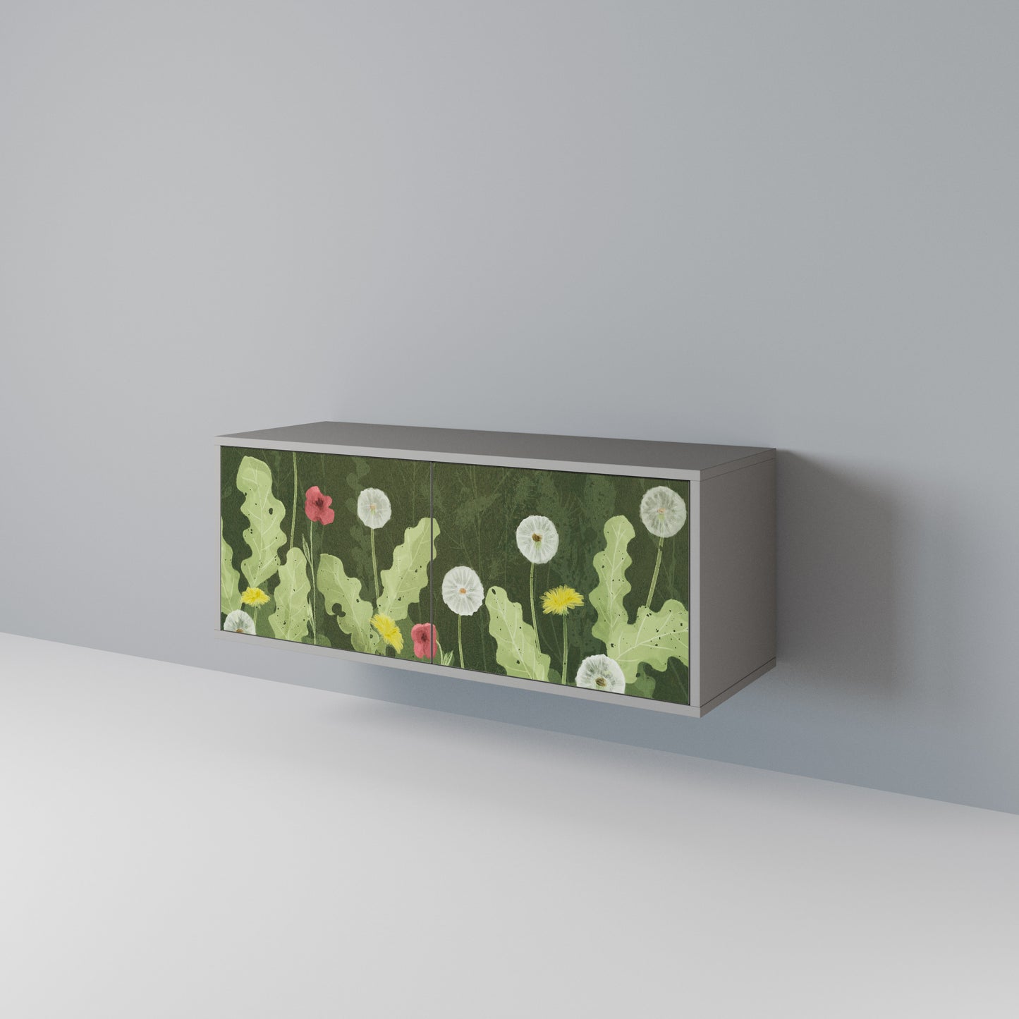 DANDELION AMUSE Compact 2-Door TV Cabinet