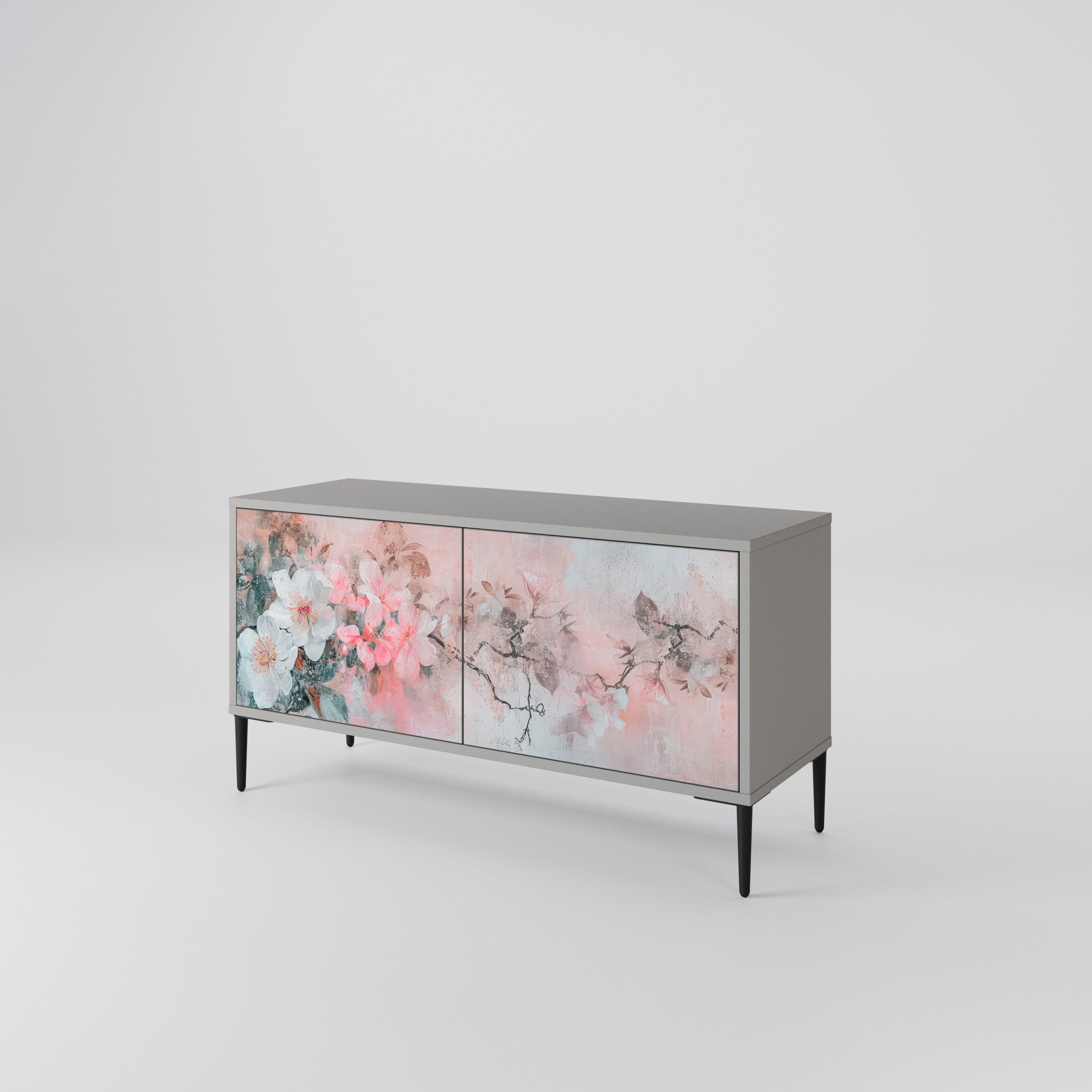 CHERRY BLOSSOM Compact 2-Door TV Cabinet