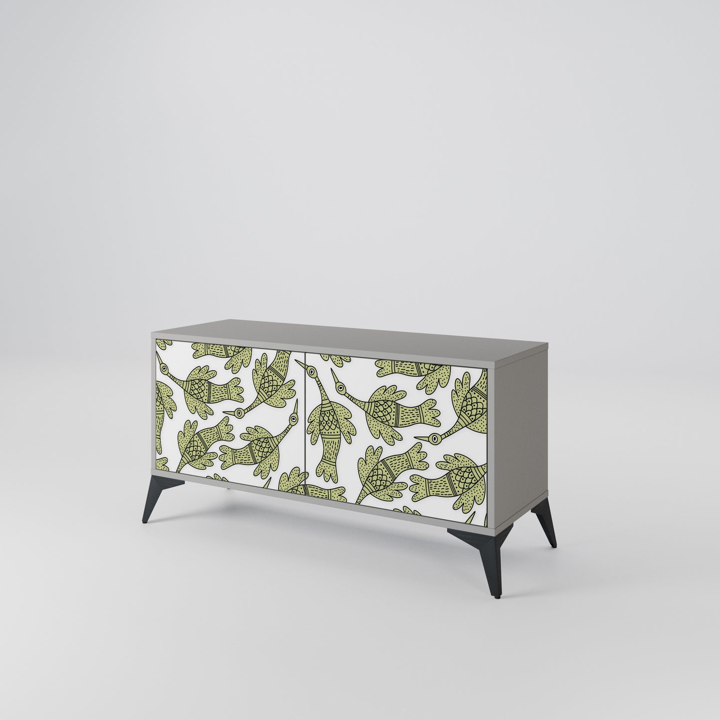 SEEDLING SONGBIRD Compact 2-Door TV Cabinet