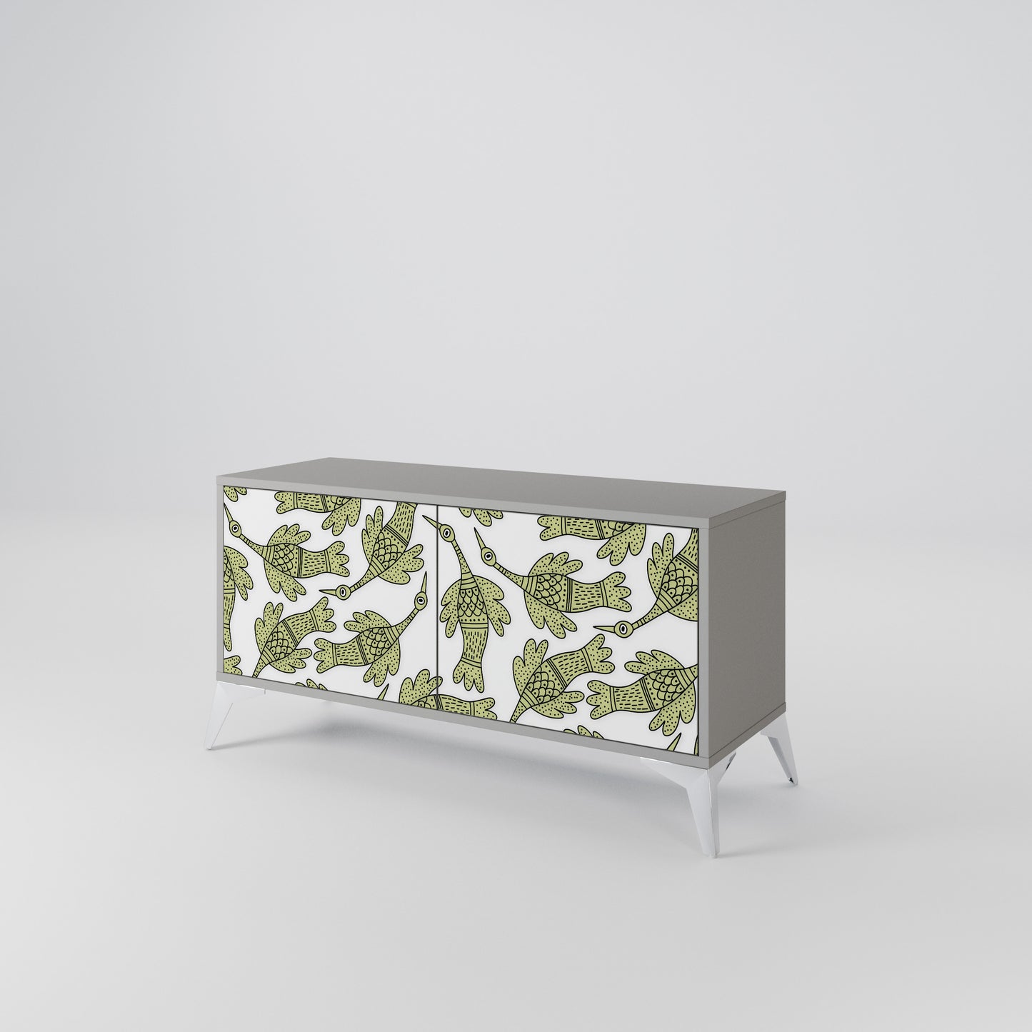 SEEDLING SONGBIRD Compact 2-Door TV Cabinet