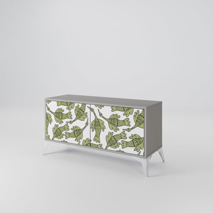 SEEDLING SONGBIRD Compact 2-Door TV Cabinet