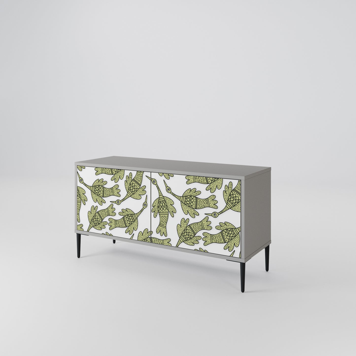 SEEDLING SONGBIRD Compact 2-Door TV Cabinet