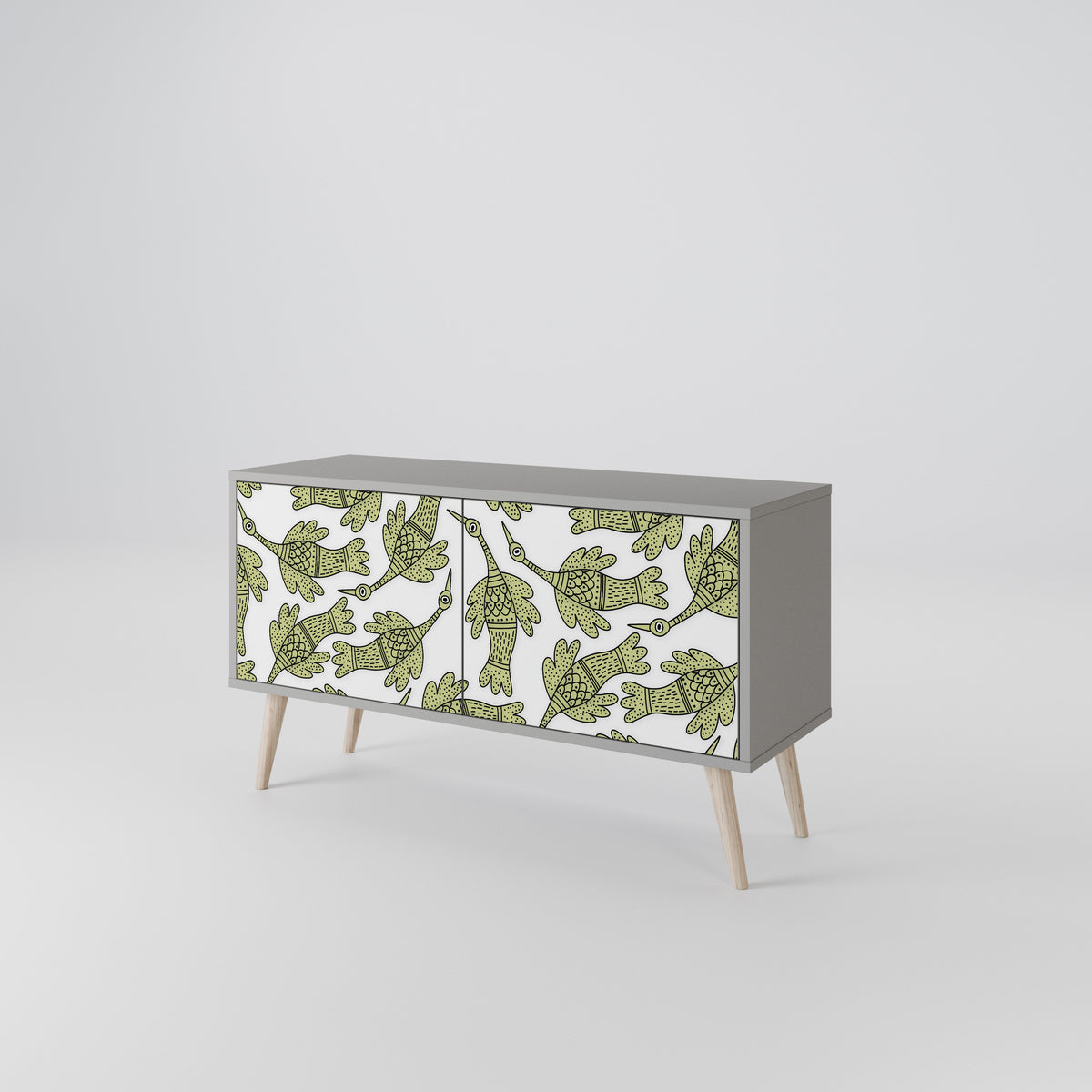 SEEDLING SONGBIRD Compact 2-Door TV Cabinet