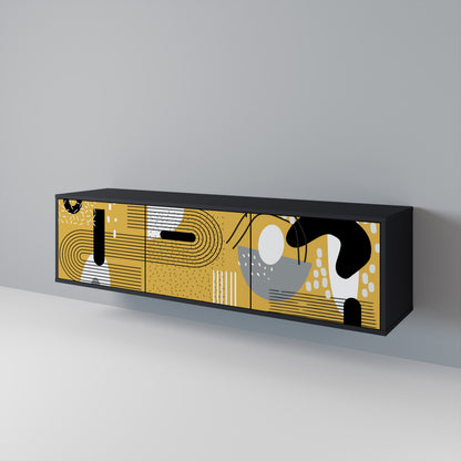 SHAPESHIFT SYMPHONY 3-Door TV Cabinet
