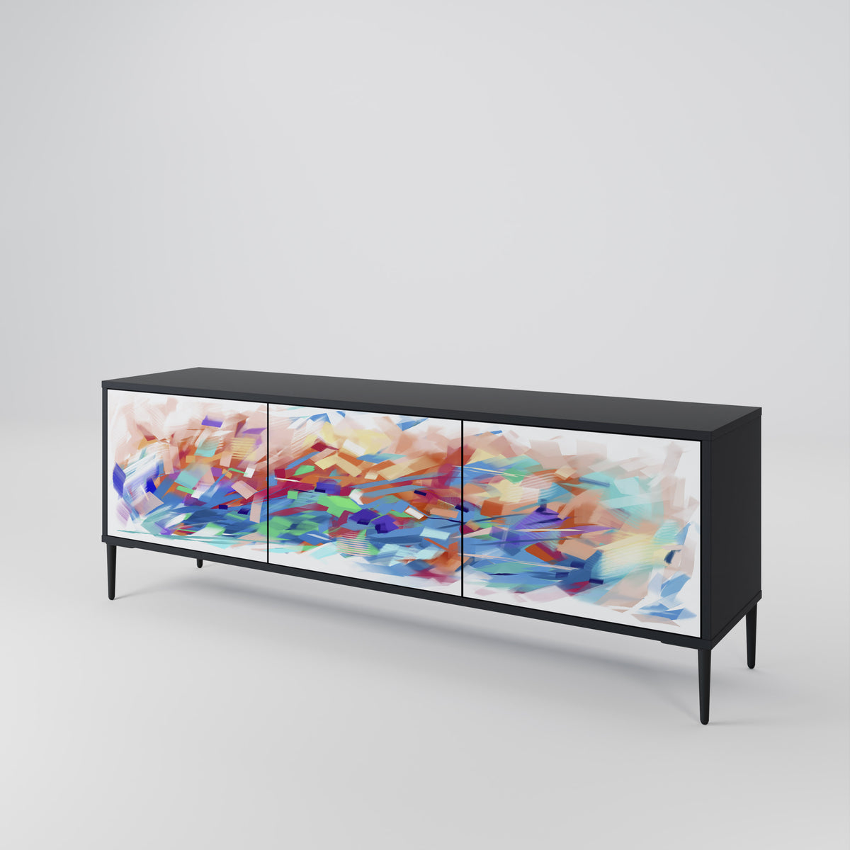 FINESSE MASH-UP 3-Door TV Cabinet