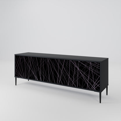 SHIMMER SPIDERGRAM 3-Door TV Cabinet