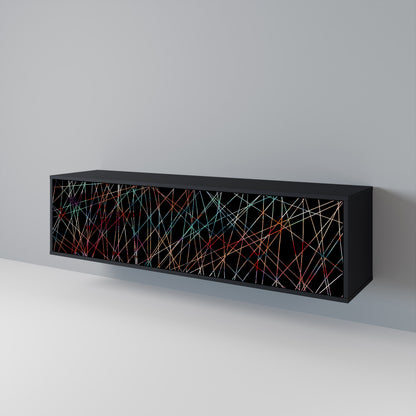 LUMINOUS SNARE 3-Door TV Cabinet