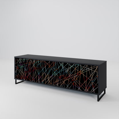 LUMINOUS SNARE 3-Door TV Cabinet