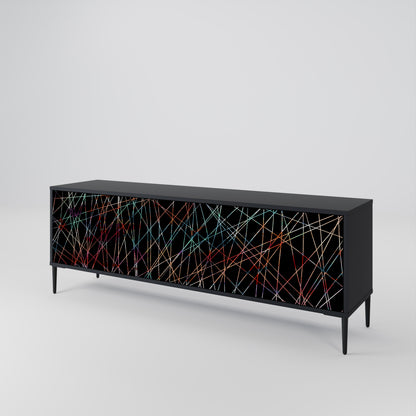 LUMINOUS SNARE 3-Door TV Cabinet