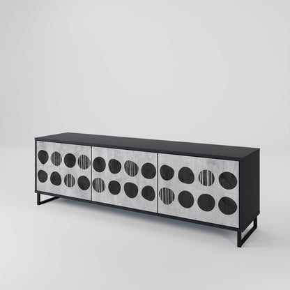 GHOSTLY GRADIENTS 3-Door TV Cabinet