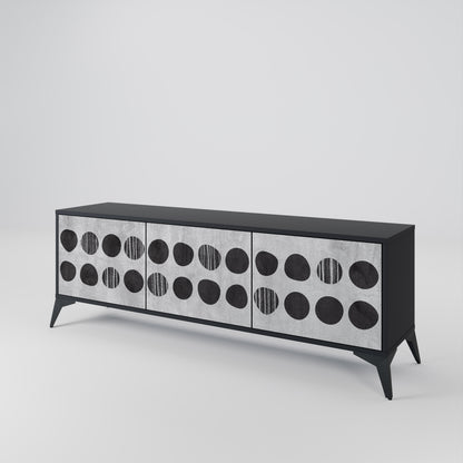 GHOSTLY GRADIENTS 3-Door TV Cabinet