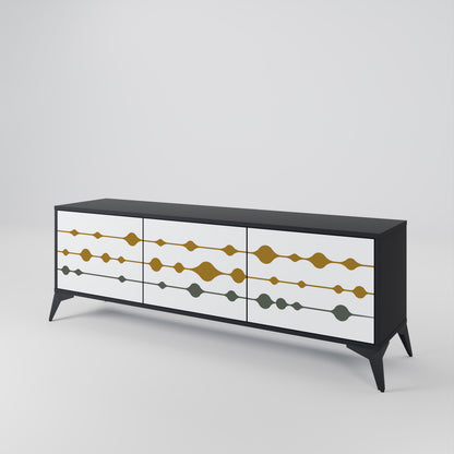 VIVID TONE 3-Door TV Cabinet