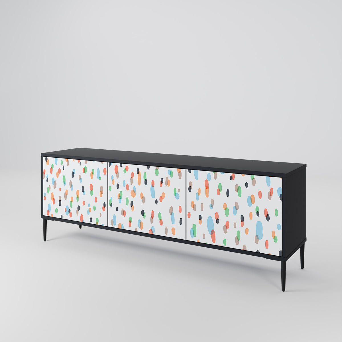 ENERGETIC SPOTS 3-Door TV Cabinet