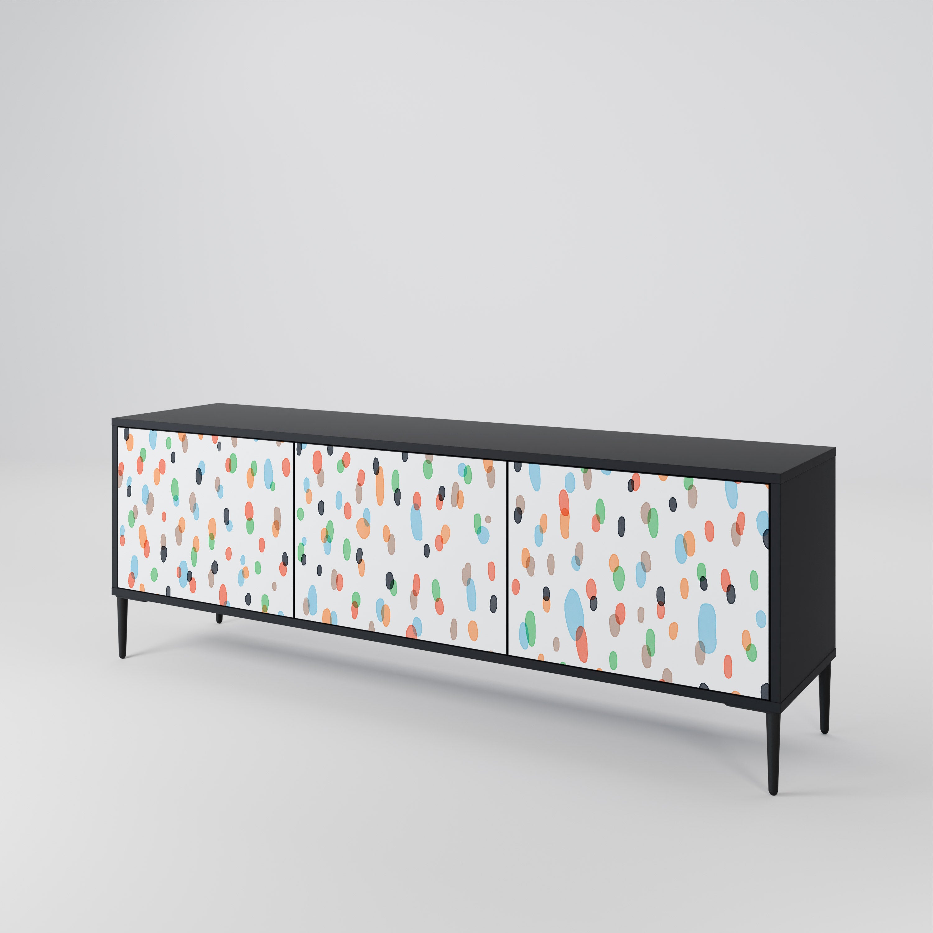 ENERGETIC SPOTS 3-Door TV Cabinet