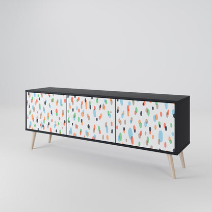 ENERGETIC SPOTS 3-Door TV Cabinet