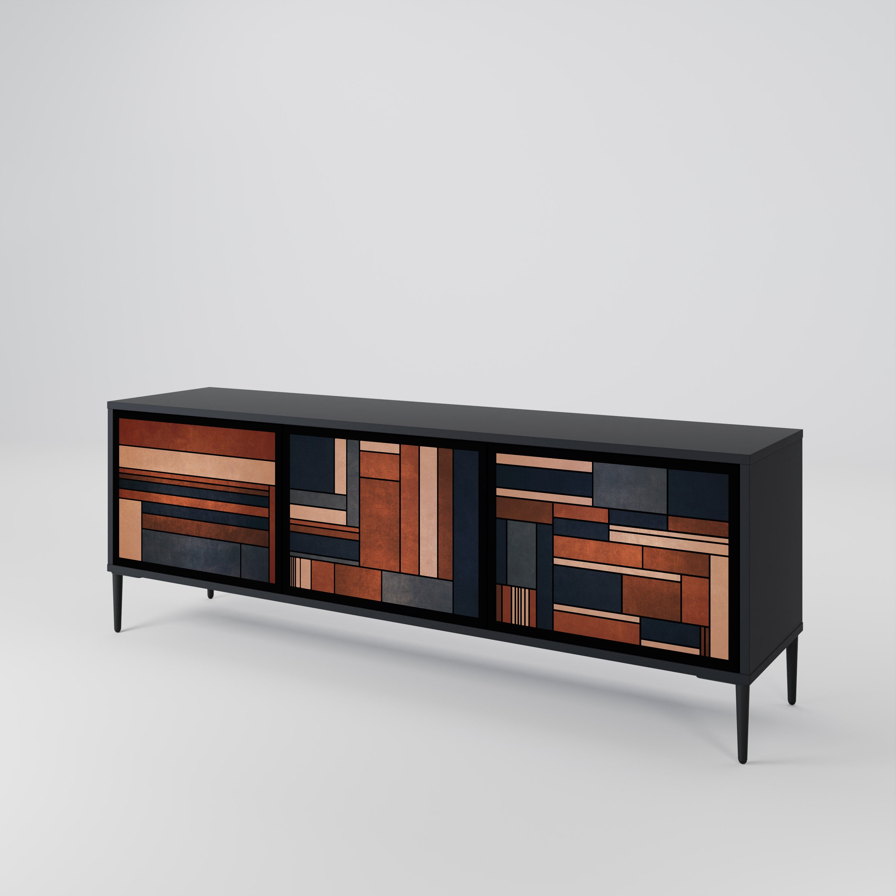 INTREPID FORMATION 3-Door TV Cabinet