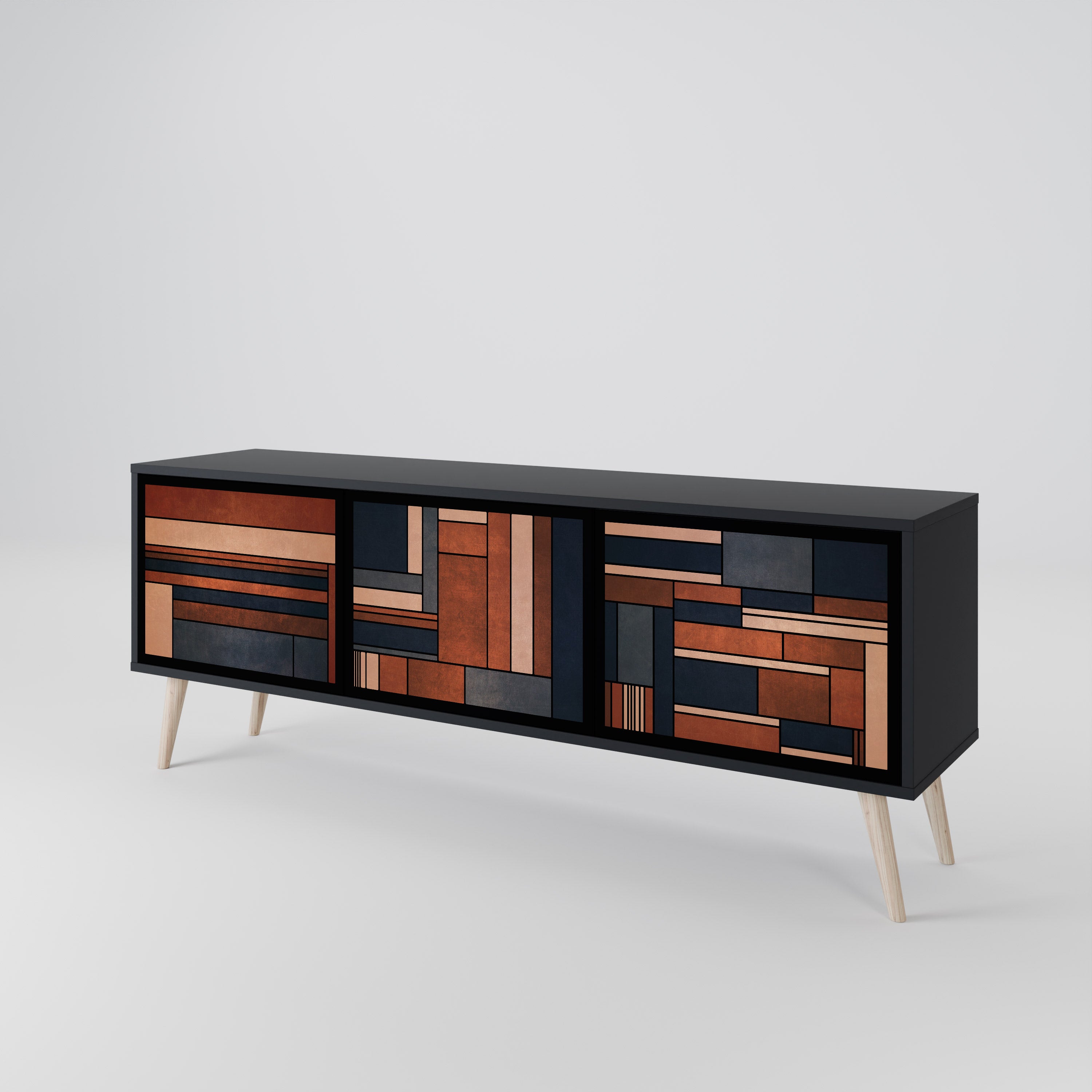 INTREPID FORMATION 3-Door TV Cabinet