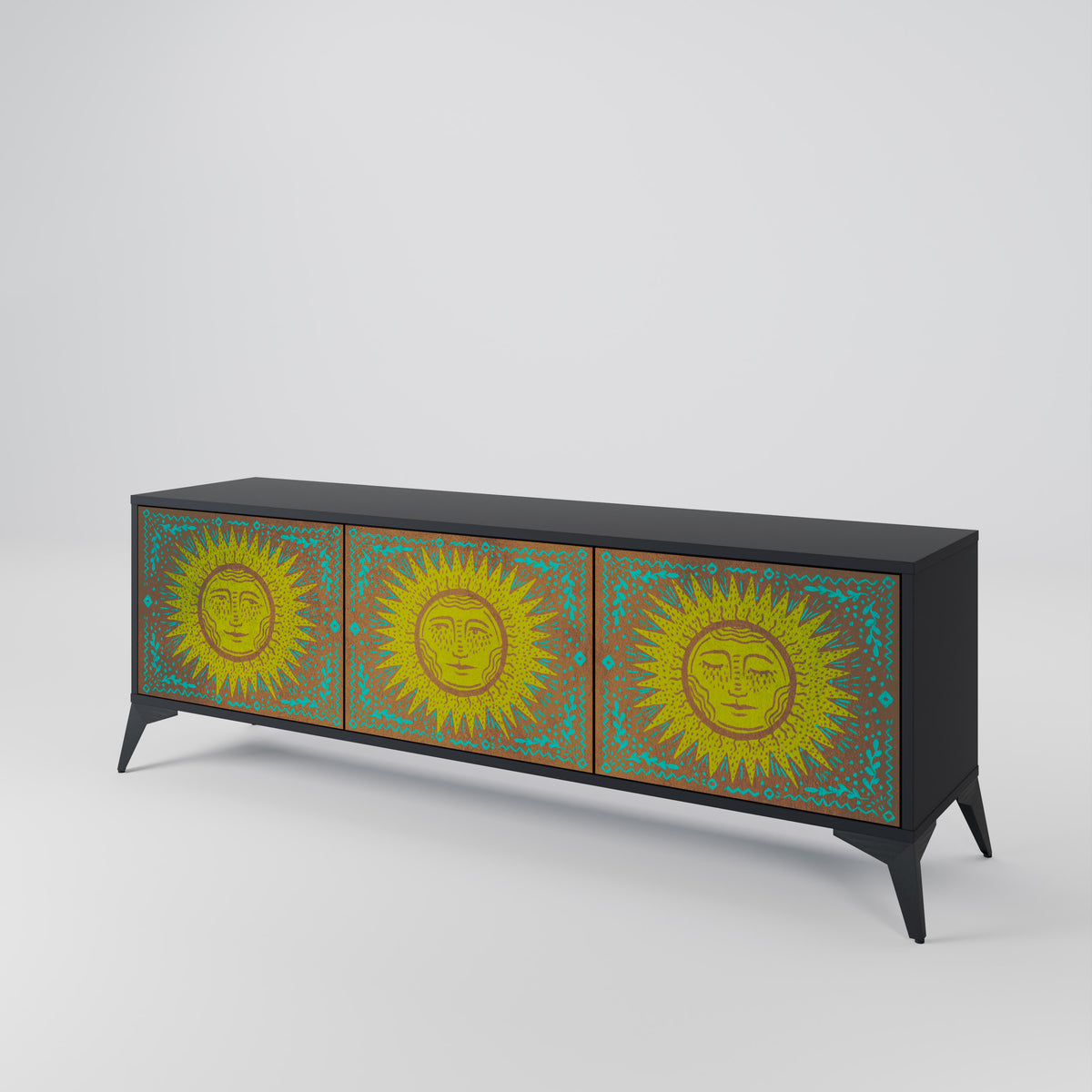 SUNSHINE EULOGY 3-Door TV Cabinet