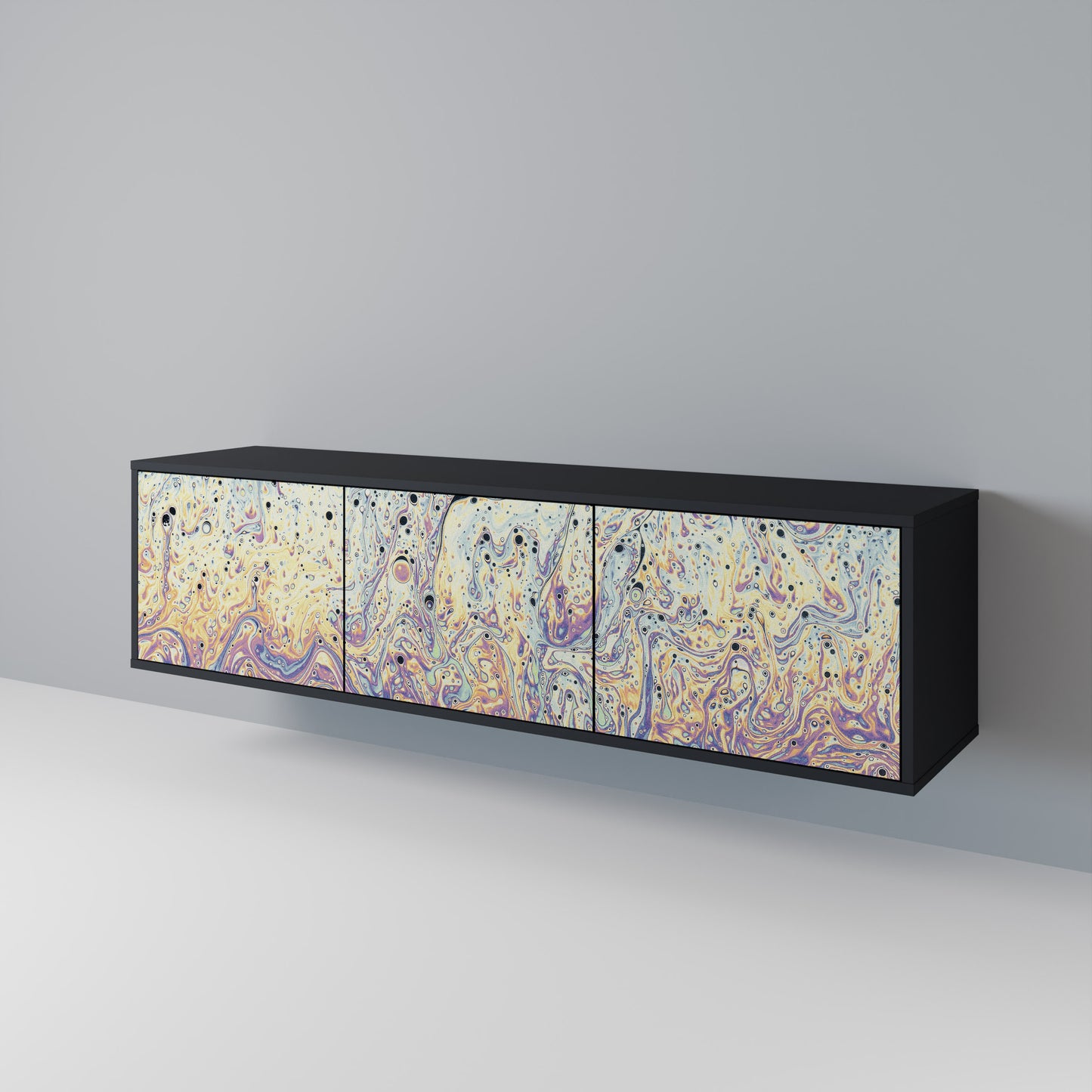 MOSAIC OF COLORS 3-Door TV Cabinet