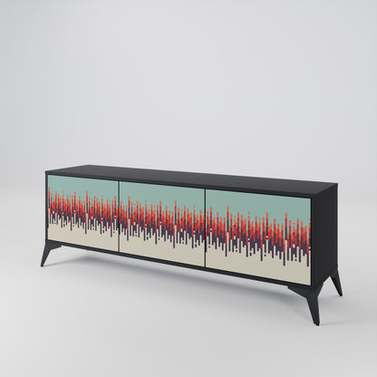 CHROMA CONTOURS 3-Door TV Cabinet