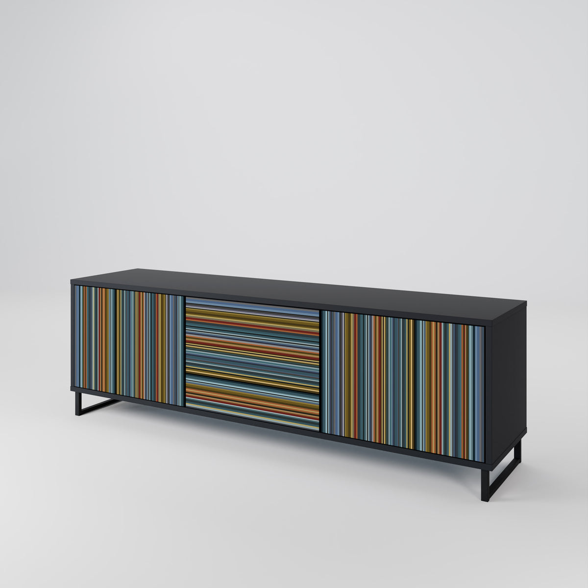 LINEOUT SPECTRUM 3-Door TV Cabinet