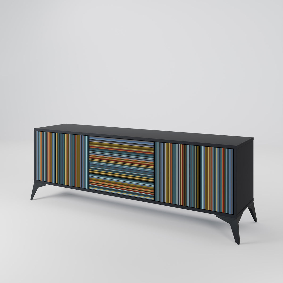 LINEOUT SPECTRUM 3-Door TV Cabinet