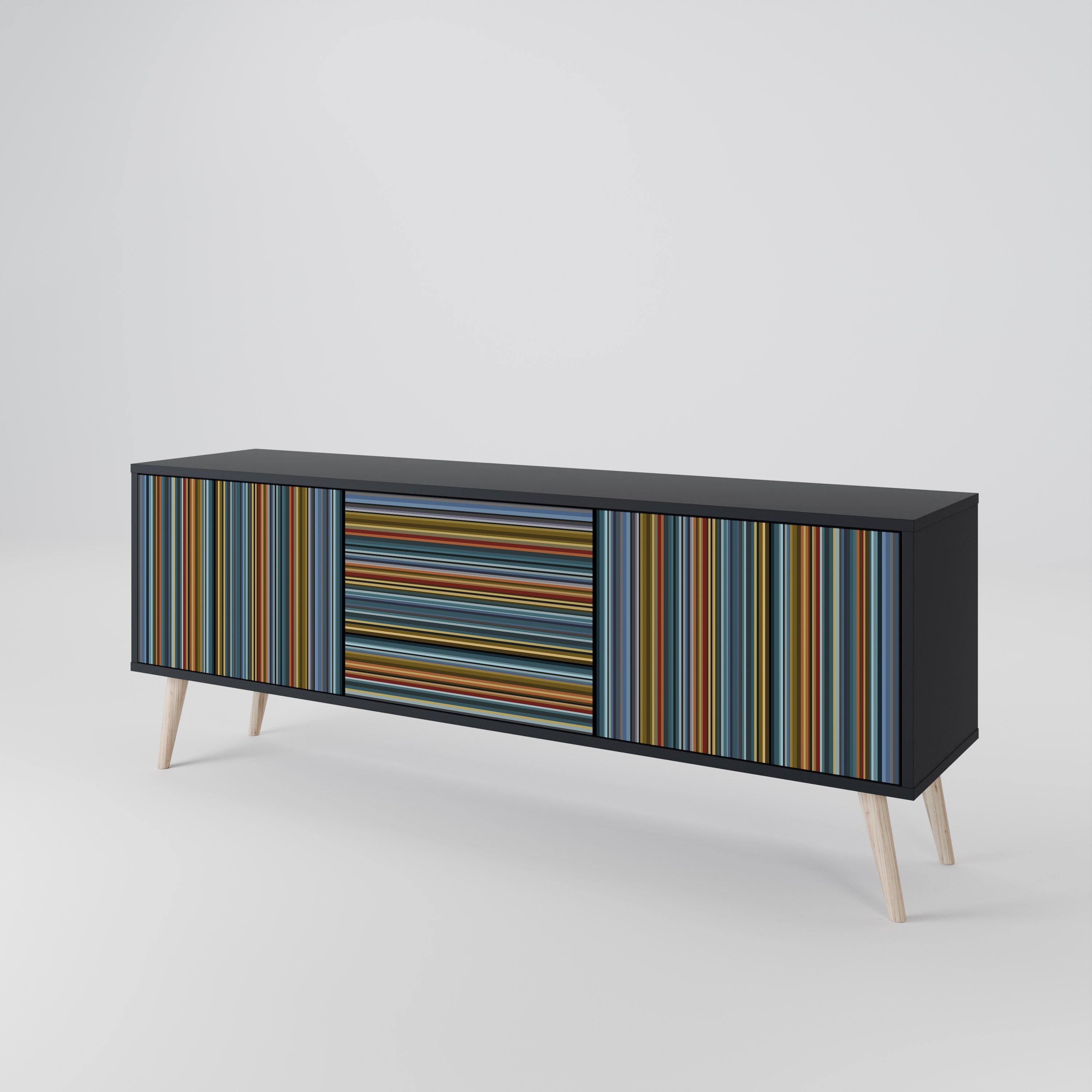 LINEOUT SPECTRUM 3-Door TV Cabinet
