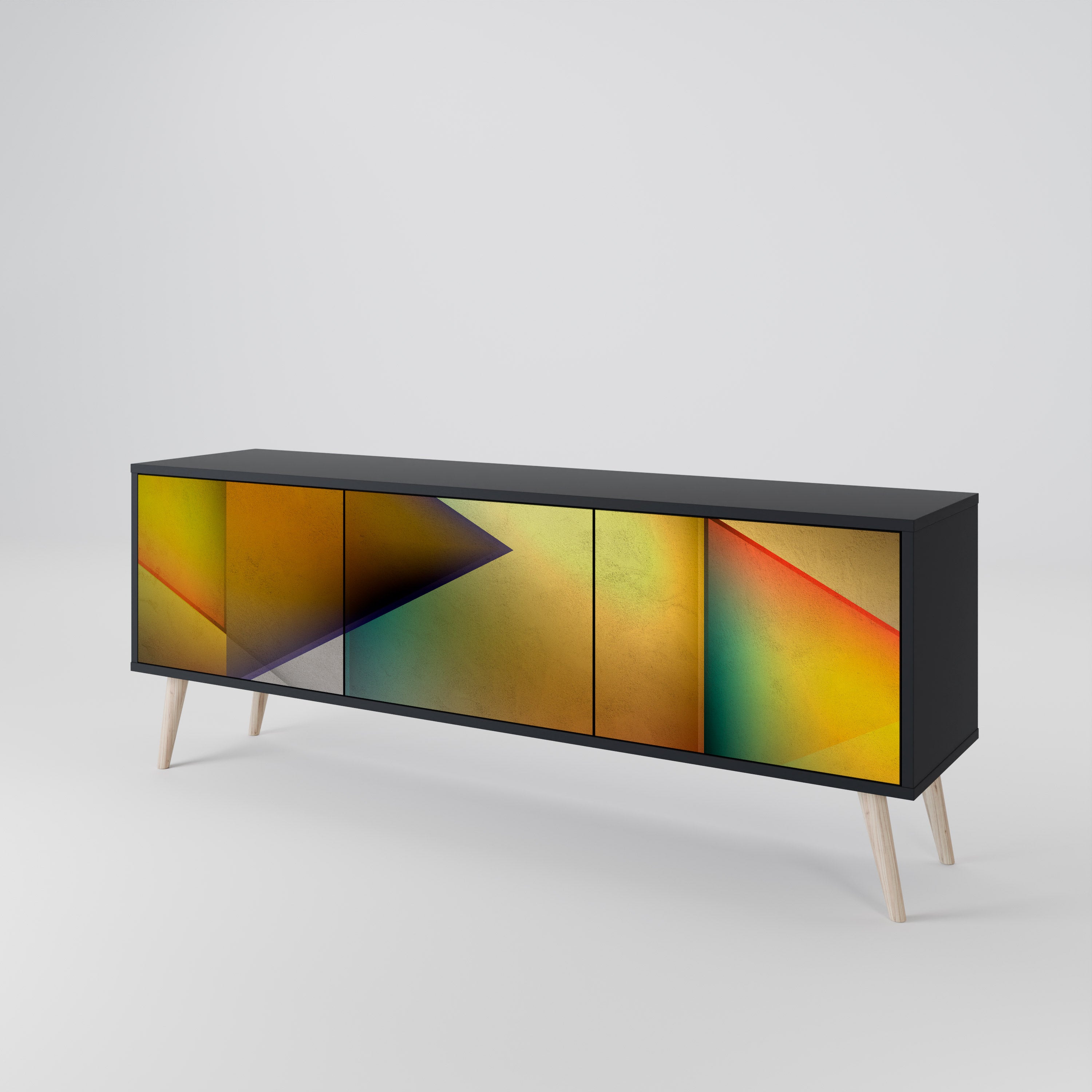 PIERCING SHARPNESS 3-Door TV Cabinet
