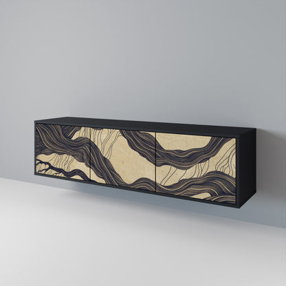 UNIFIED FRAGMENTS 3-Door TV Cabinet