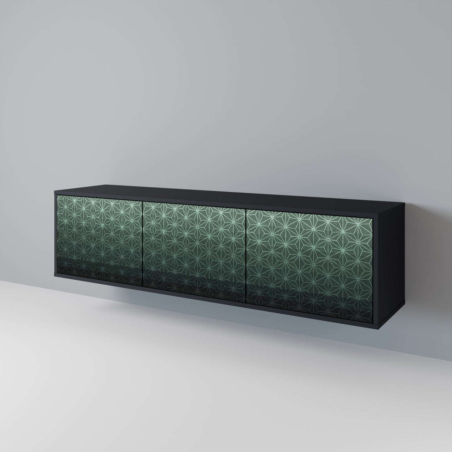 ORNAMENTAL GLIMMER 3-Door TV Cabinet