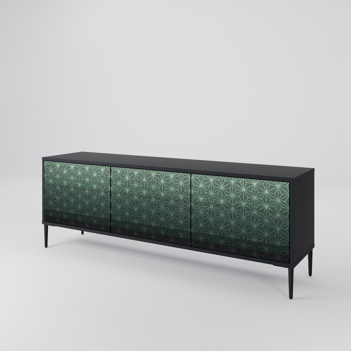 ORNAMENTAL GLIMMER 3-Door TV Cabinet