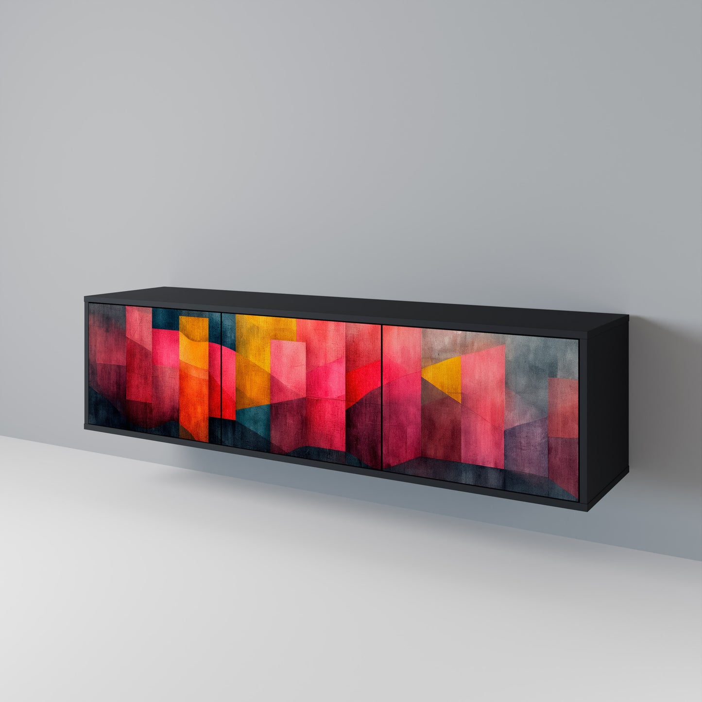 COLORFUL SOUNDS 3-Door TV Cabinet