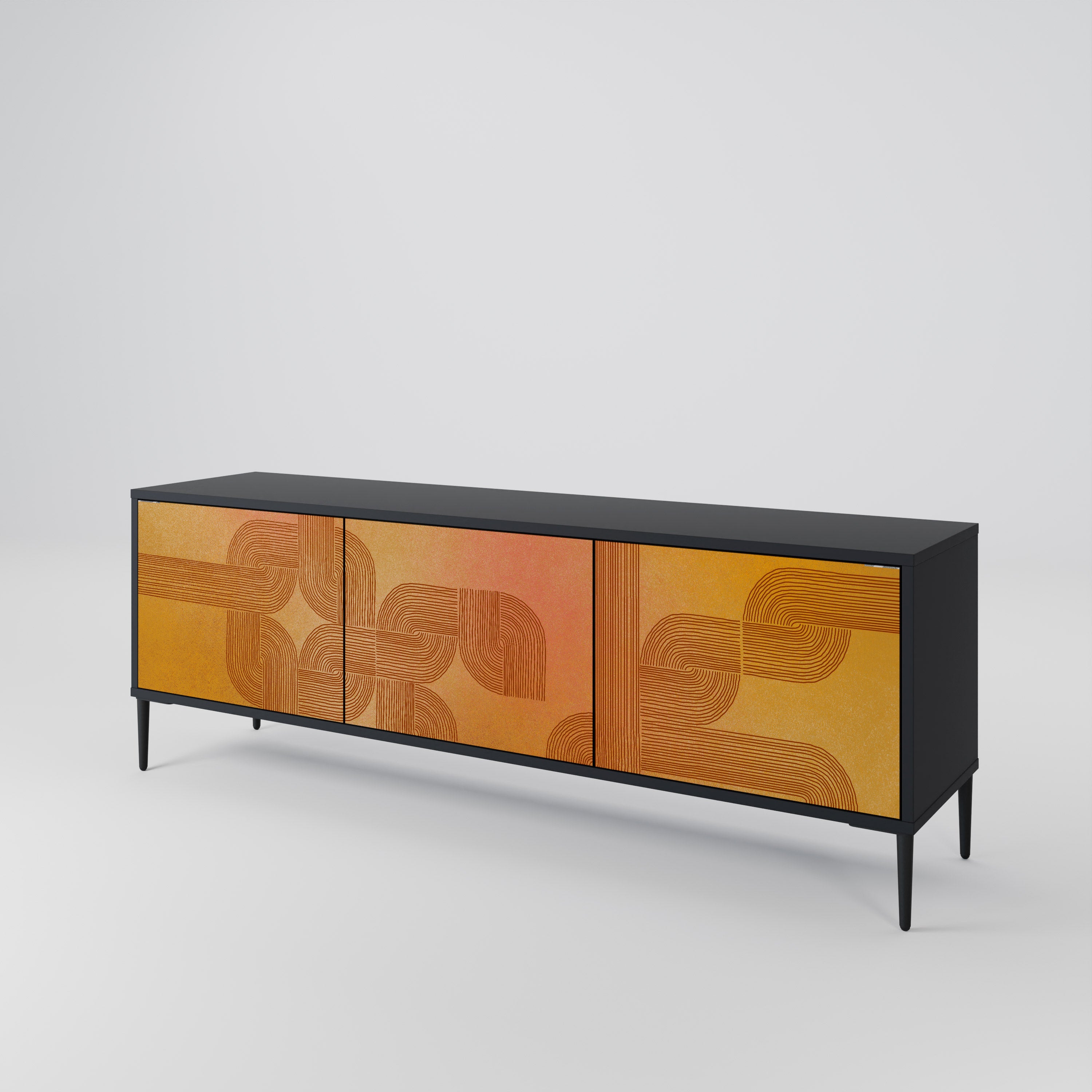 STRENGTHENING RELATION 3-Door TV Cabinet