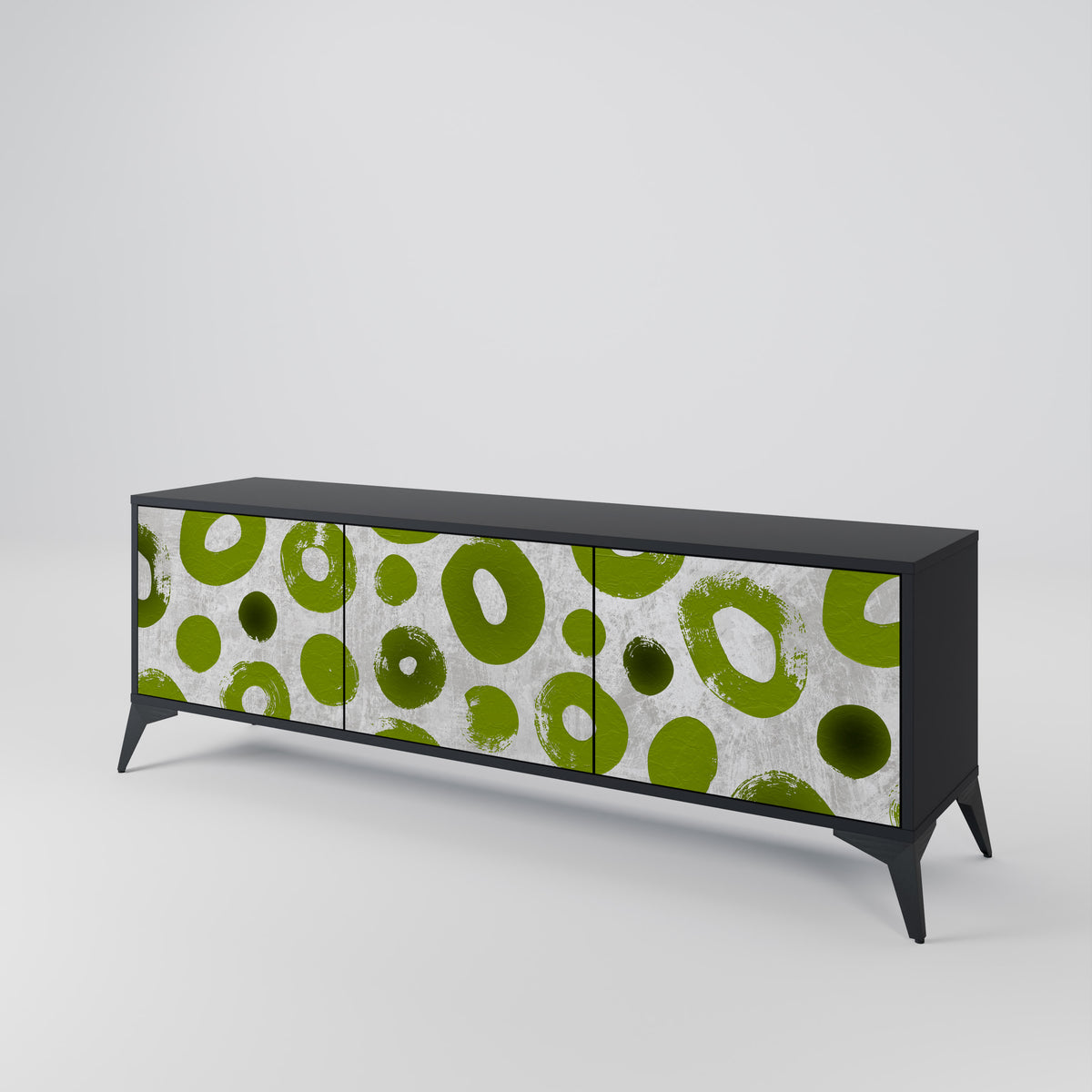 GREEN RHAPSODY 3-Door TV Cabinet