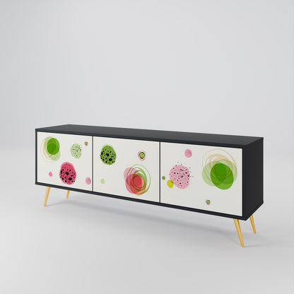 COLORFUL COSMOS 3-Door TV Cabinet