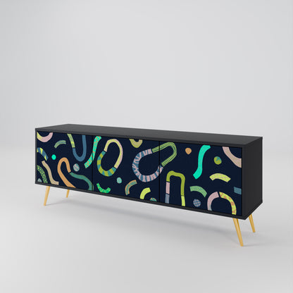 CONTRAST DANCE 3-Door TV Cabinet