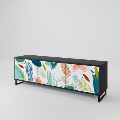 BOTANICAL HURRICANE 3-Door TV Cabinet